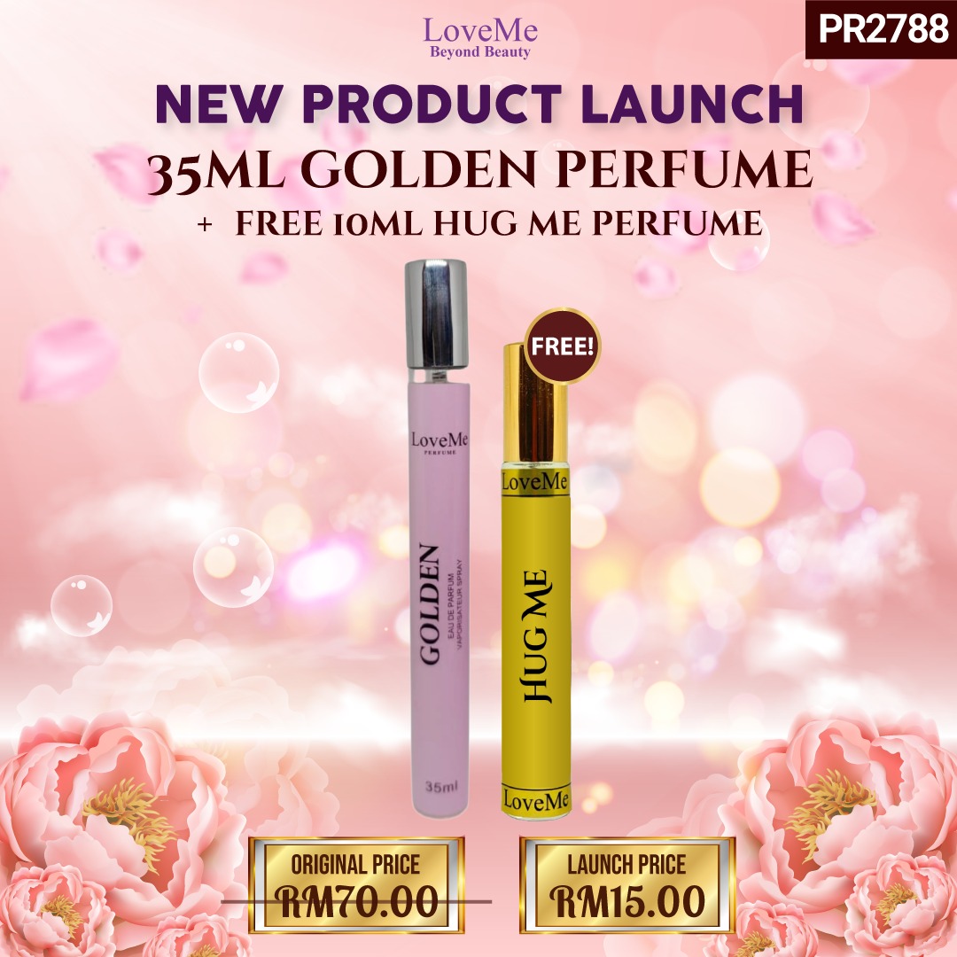 35ML GOLDEN MIST FREE 10ML HUG ME